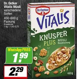 L. STROETMANN GROSSMARKT Dr. Oetker Vitalis Müsli Angebot