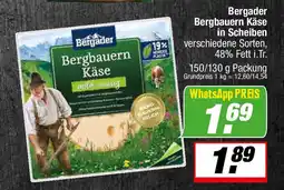 L. STROETMANN GROSSMARKT Bergader Bergbauern Käse in Scheiben Angebot