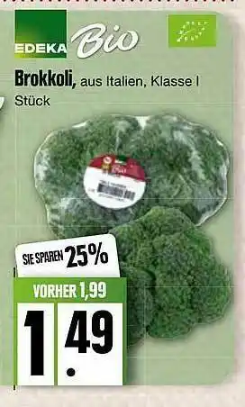 Edeka Edeka Bio Brokkoli Angebot