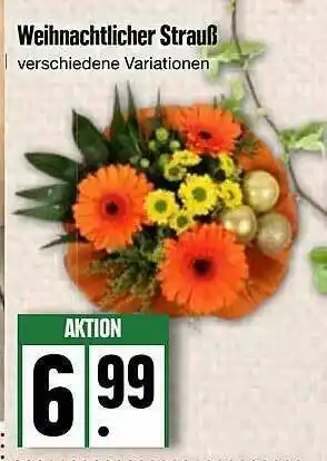 Edeka Weihnachtlicher Strauß Angebot