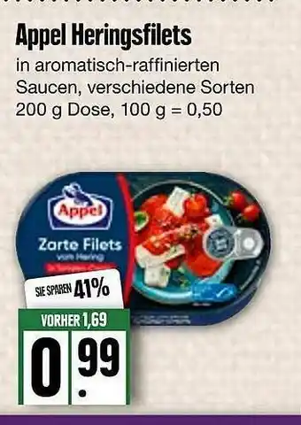 Edeka Frischemarkt Appel Heringsfilets Angebot