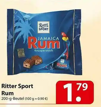 Famila Nord Ost Ritter Sport Jamaica Rum Angebot