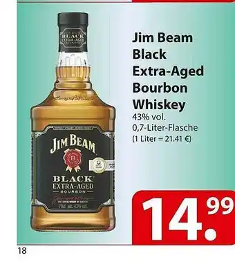 Famila Nord Ost Jim Beam Black Extra-aged Bourbon Whiskey Angebot