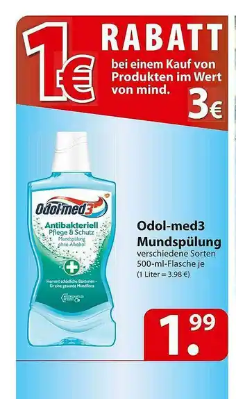 Famila Nord Ost Odol-med3 Mundspülung Angebot