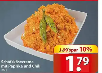 Famila Nord Ost Schafskäsercreme Mit Paprika Und Chili Angebot