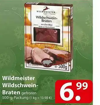 Famila Nord Ost Wildmeister Wildschwein-braten Angebot