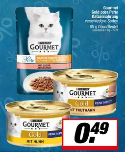 L. STROETMANN GROSSMARKT Gourmet Gold oder Perle Katzennahrung Angebot