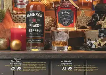 Famila Nord Ost Jameson Black Barrel Irish Whiskey Oder Single Barrel Angebot