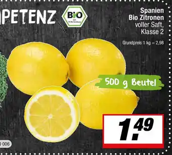 L. STROETMANN GROSSMARKT Bio Zitronen Angebot