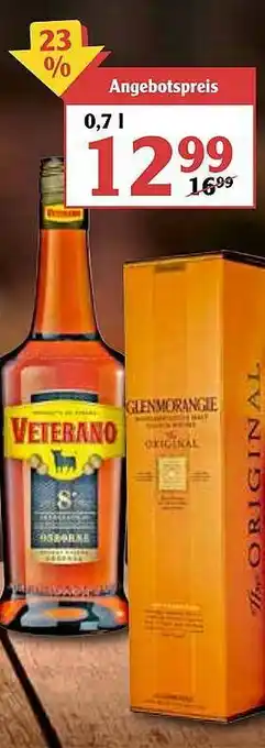 Globus Veterano Oder Glenmorangie Angebot