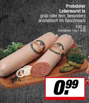 L. STROETMANN GROSSMARKT Probsteier Leberwurst la Angebot