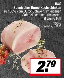 L. STROETMANN GROSSMARKT R&S Spanischer Duroc Kochschinken Angebot