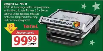 Globus Tefal Optigrill Gc705d Angebot