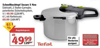 Globus Schnellkochtopf Secure 5 Neo Tefal Angebot