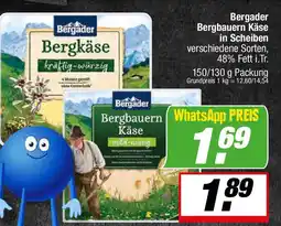 L. STROETMANN GROSSMARKT Bergader Bergbauern Käse in Scheiben Angebot