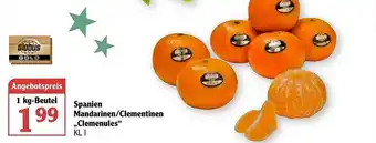 Globus Mandarinen Oder Clementinen Clemenules Angebot