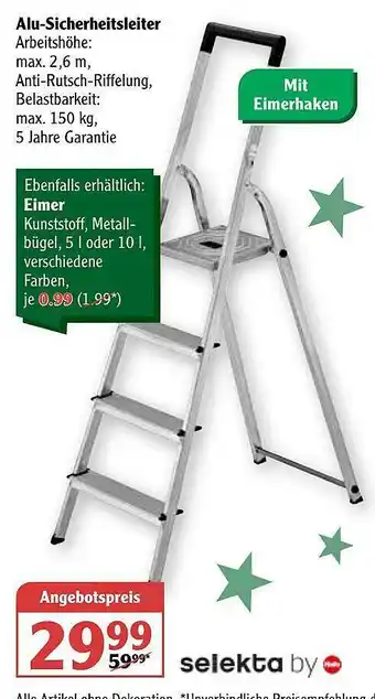 Globus Selekta Alu-sicherheitsleiter Angebot