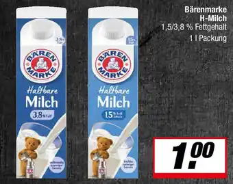 L. STROETMANN GROSSMARKT Bärenmarke H-Milch Angebot