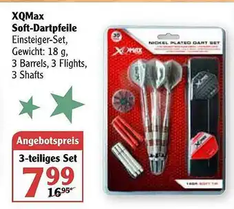 Globus Xqmax Soft-dartpfeile Angebot