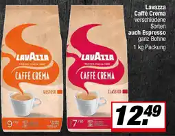 L. STROETMANN GROSSMARKT Lavazza Caffè Crema auch Espresso ganz Bohne Angebot