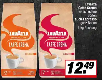 L. STROETMANN GROSSMARKT Lavazza Caffè Crema auch Espresso ganz Bohne Angebot