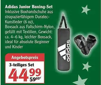 Globus Adidas Junior Boxing-set Angebot