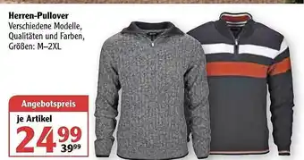 Globus Herren-pullover Angebot