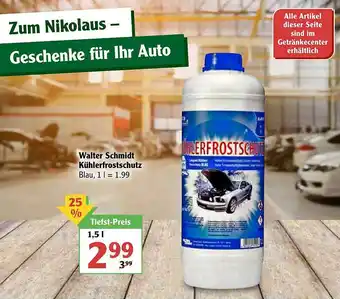 Globus Walter Schmidt Kühlerfrostschutz Angebot