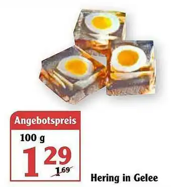 Globus Hering In Gelee Angebot