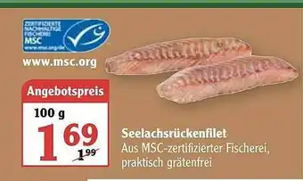 Globus Seelachsrückenfilet Angebot