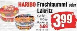 Edeka HARIBO Fruchtgummi oder Lakritz Angebot