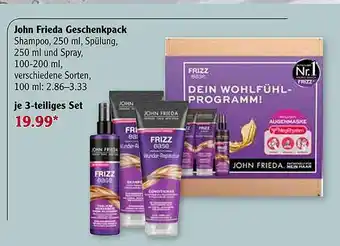 Globus John Frieda Geschenkpack Angebot