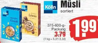 Edeka Kölln Müsli Angebot