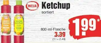 Edeka HELA Ketchup Angebot