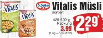 Edeka Dr Oetker Vitalis Müsli Angebot