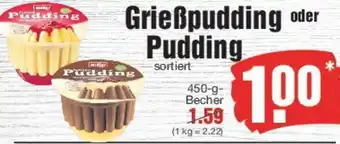 Edeka Grießpudding oder Pudding Angebot