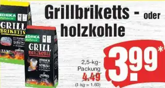 Edeka Edeka Grillbriketts- oder holzkohle Angebot