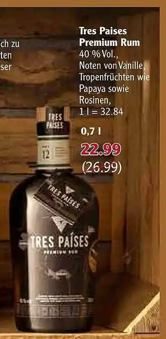 Globus Tres Países Premium Rum Angebot