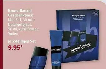 Globus Bruno Banani Geschenkpack Angebot