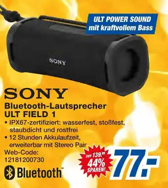 Expert Sony bluetooth-lautsprecher ult field 1 Angebot