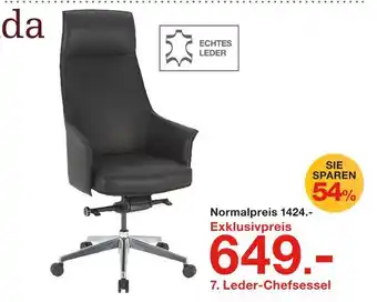 Möbelzentrum Pforzheim Leder-chefsessel Angebot