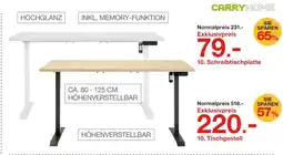 Möbelzentrum Pforzheim Carryhome schreibtischplatte oder tischgestell Angebot