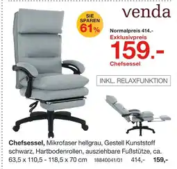 Möbelzentrum Pforzheim Venda chefsessel Angebot