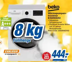 Expert Beko wärmepumpentrockner ex856gx2 Angebot