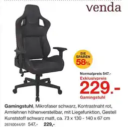 Möbelzentrum Pforzheim Venda gamingstuhl Angebot