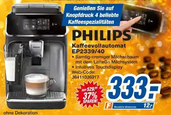 Expert Philips kaffeevollautomat Angebot