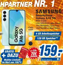 Expert Samsung smartphone galaxy a16 5g Angebot