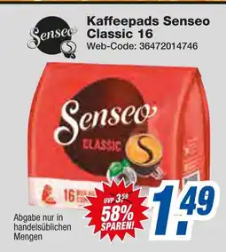 Expert Senseo kaffeepads senseo classic 16 Angebot