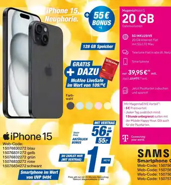 Expert Apple iphone 15 Angebot