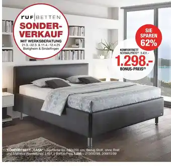 Hofmeister Ruf komfortbett casa Angebot